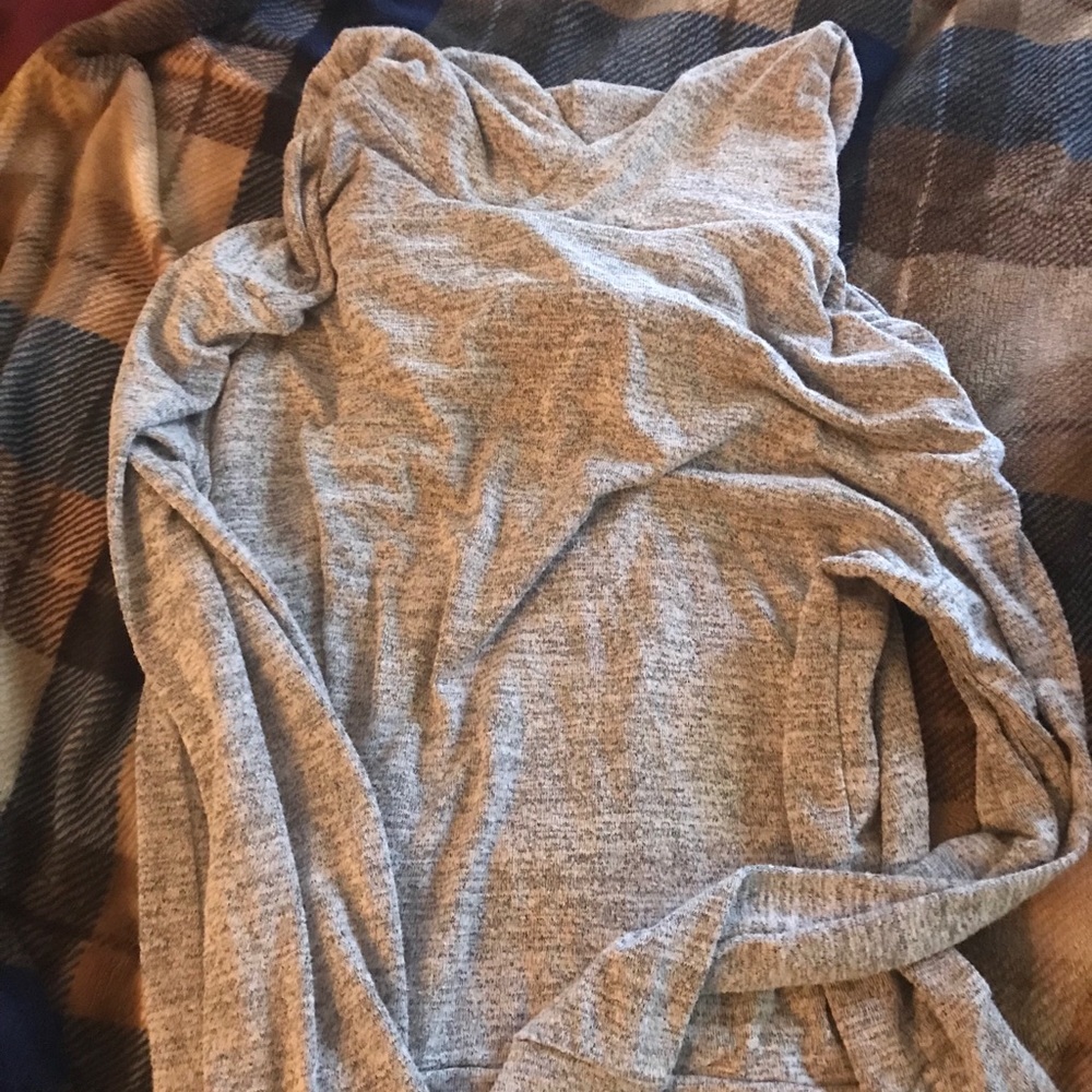 Gray sweater